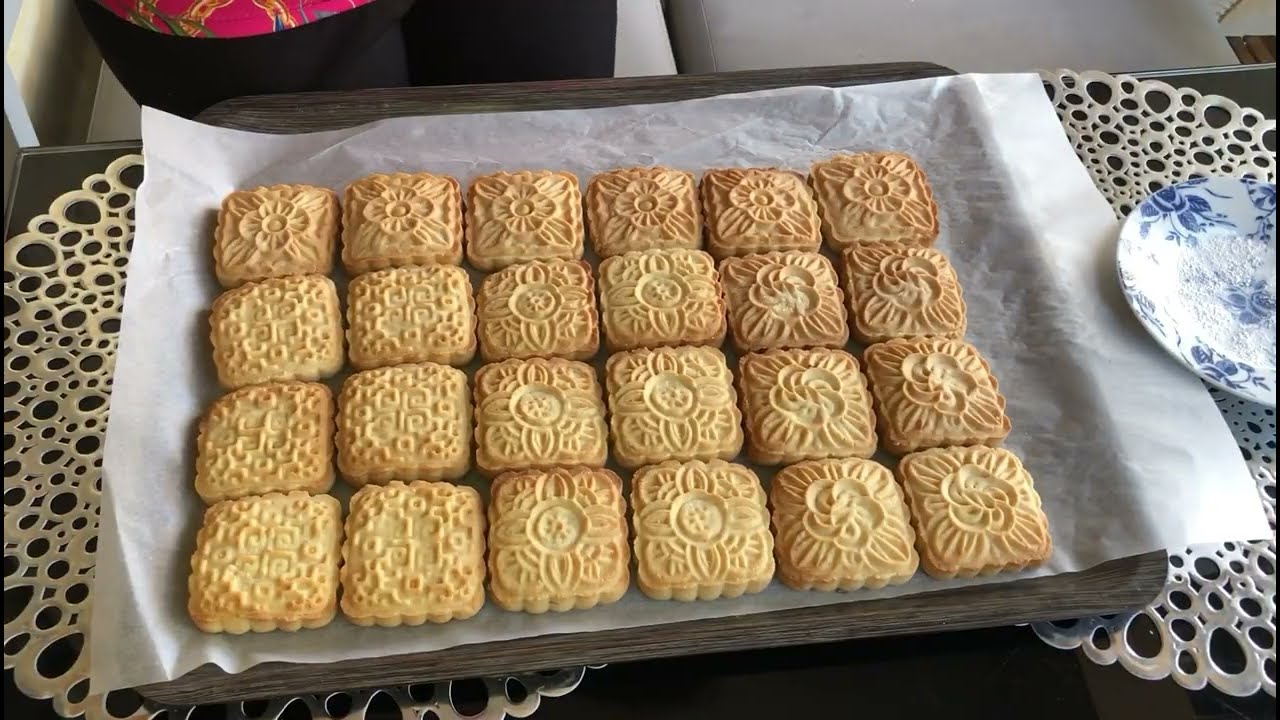 Biscuits fourr&eacute;s aux dattes et amandes recette facile et rapide (حلوة التمر أو معمول التمر اللذيذ)