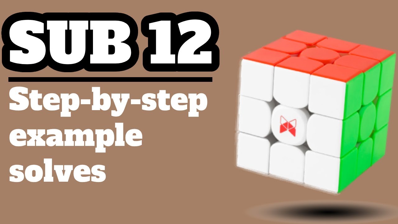 How To Be Sub-12 - Example/Walkthrough Solves