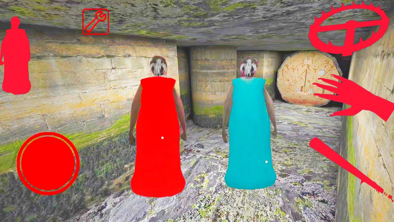 Granny Game Horror Escape Gameplay | Playing As Granny 😨👏😮 | Granny House Escape. 
