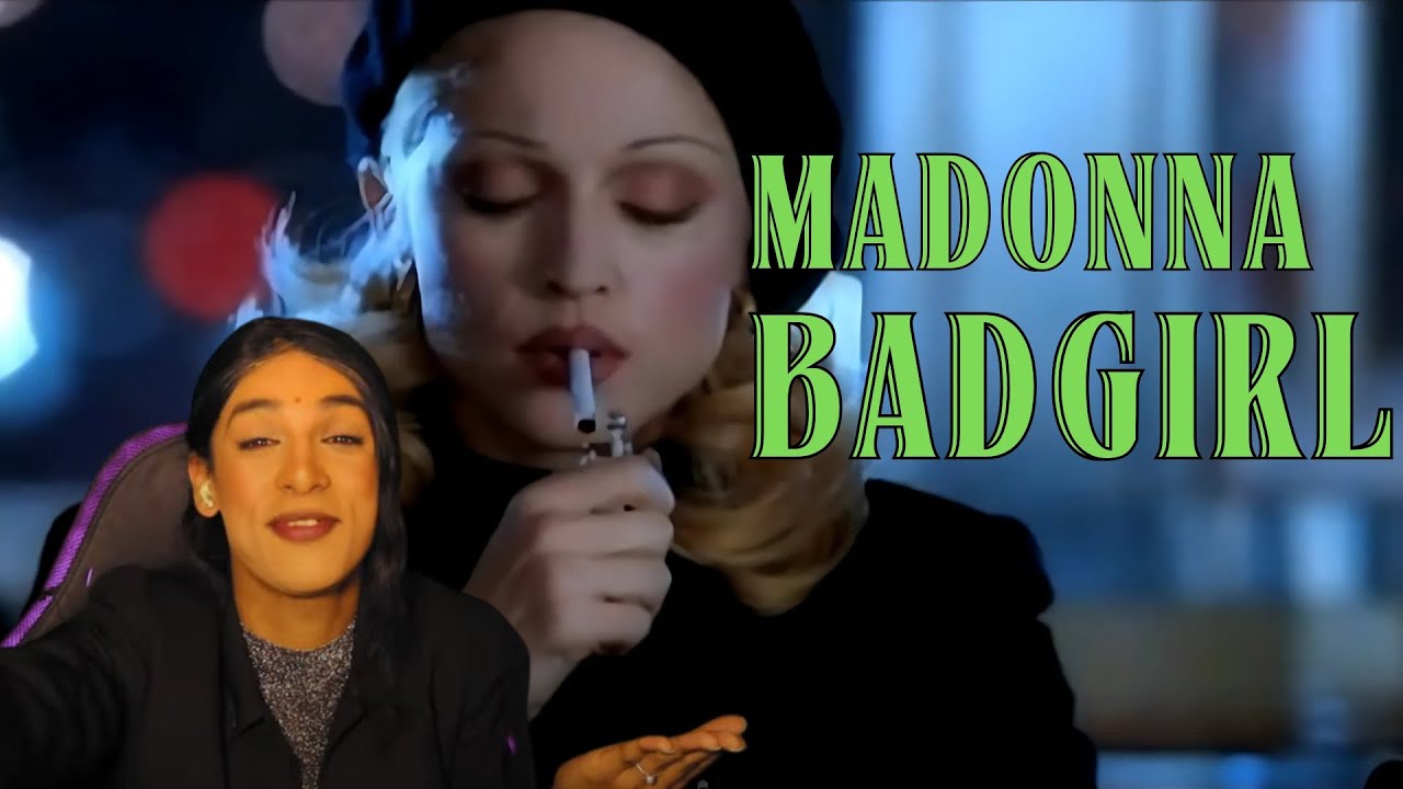Madonna's BAD GIRL Reaction QUITE the Story? #madonna #reactionvideo