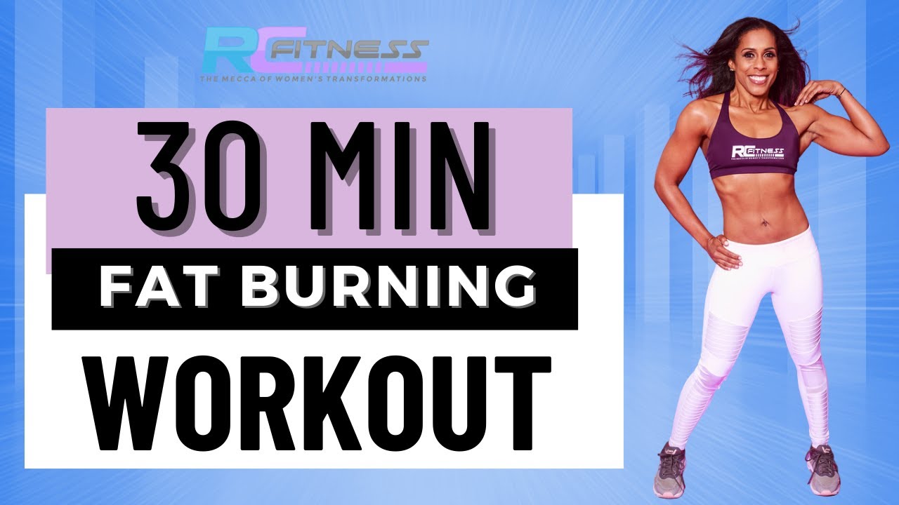 30 MIN FAT BURNING WORKOUT // At Home | Reggie C Fitness