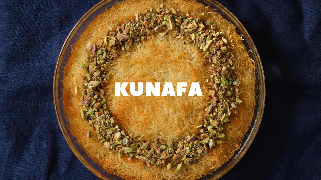 EASY KUNAFA RECIPE | EID SPECIAL | KNAFEH, KANAFE | ILHAN. A