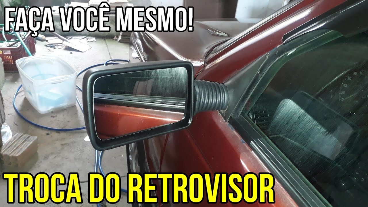 Troca de retrovisores do Fiat Uno Mille - Faça você mesmo