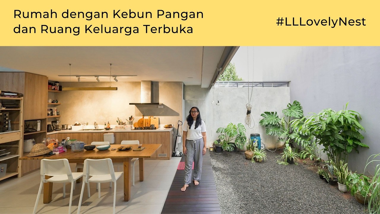 Rumah yang Dekat dengan Alam dan Keluarga  |  Lovely Nest Nada Arini