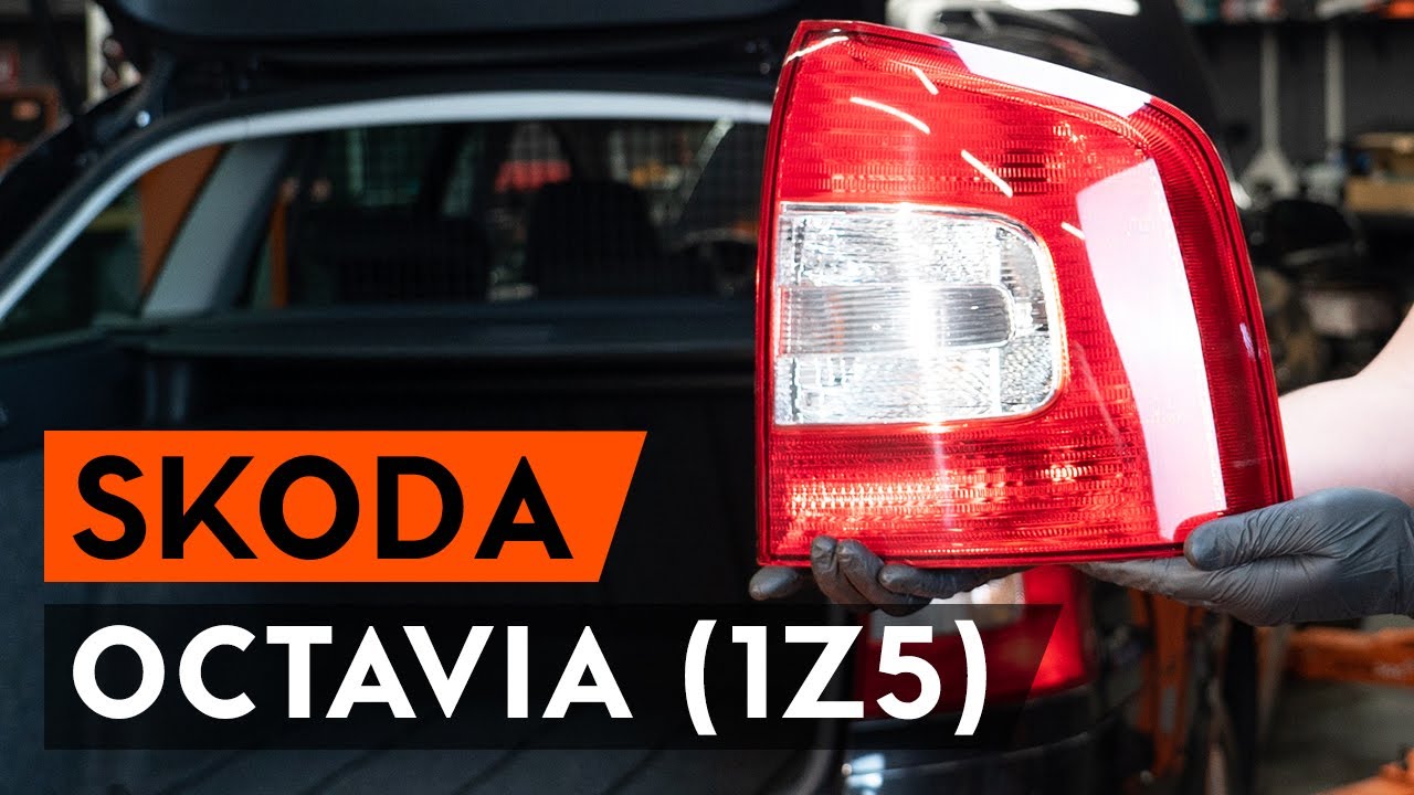 Jak vyměnit zadní světla na OCTAVIA (1Z5) [NÁVOD AUTODOC]