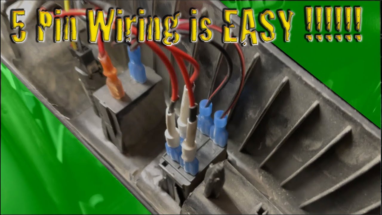 How To Wire a 5 Pin Rocker Switch