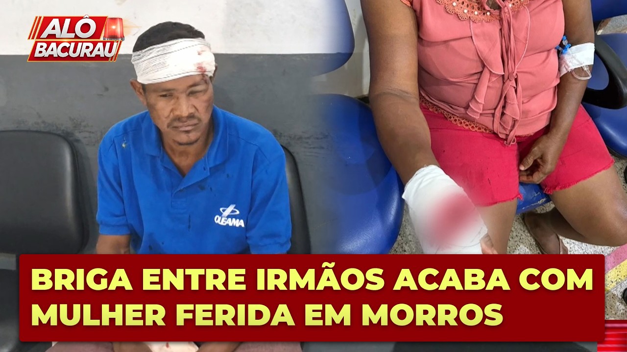 BRIGA ENTRE IRMÃOS TERMINA COM MULHER FERIDA APÓS SER ATINGIDA COM GOLPE DE ENXADA NO POVOADO MATO G