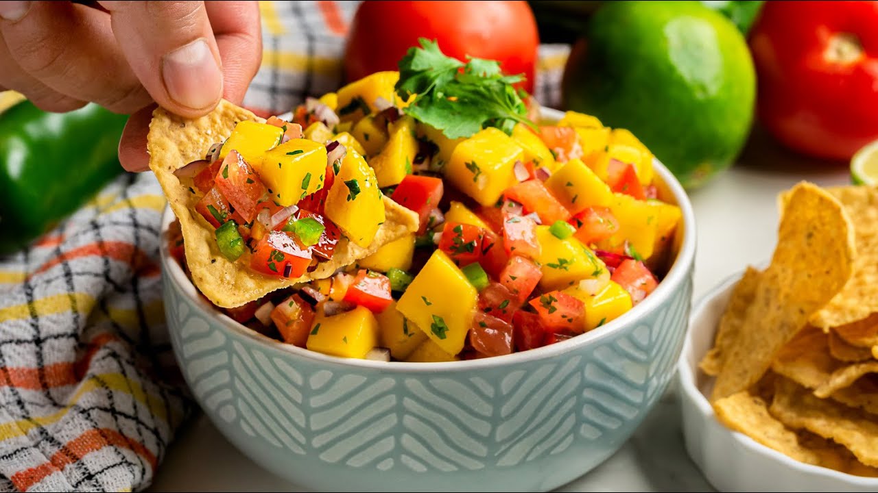 Pico de Gallo &agrave; la Mangue - Recette de Salsa &agrave; la Mangue!