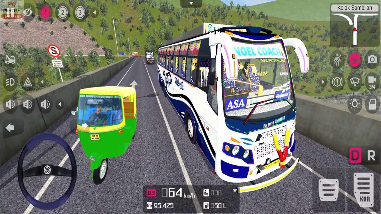 Noel Coach Bus Game Download | बस वीडियो गेम | BUSSID - Bus Simulator Indonesia Android Gameplay
