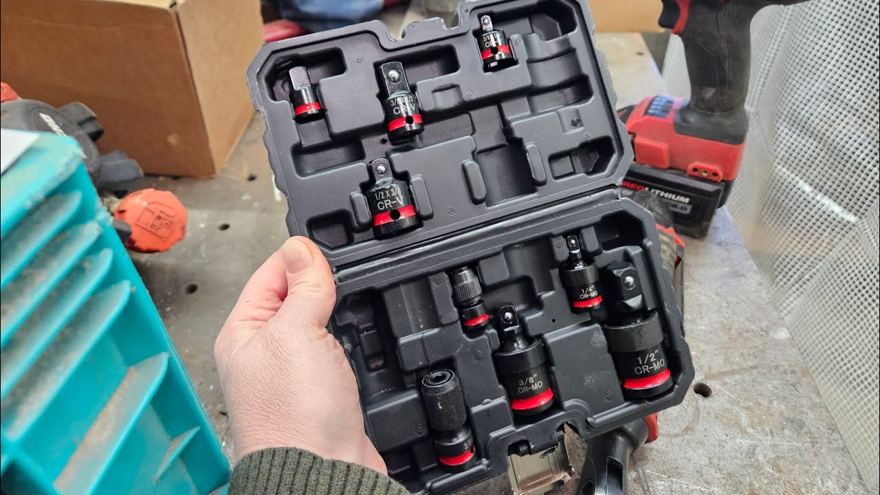 11-Piece Impact Socket Adapter Set-1/4