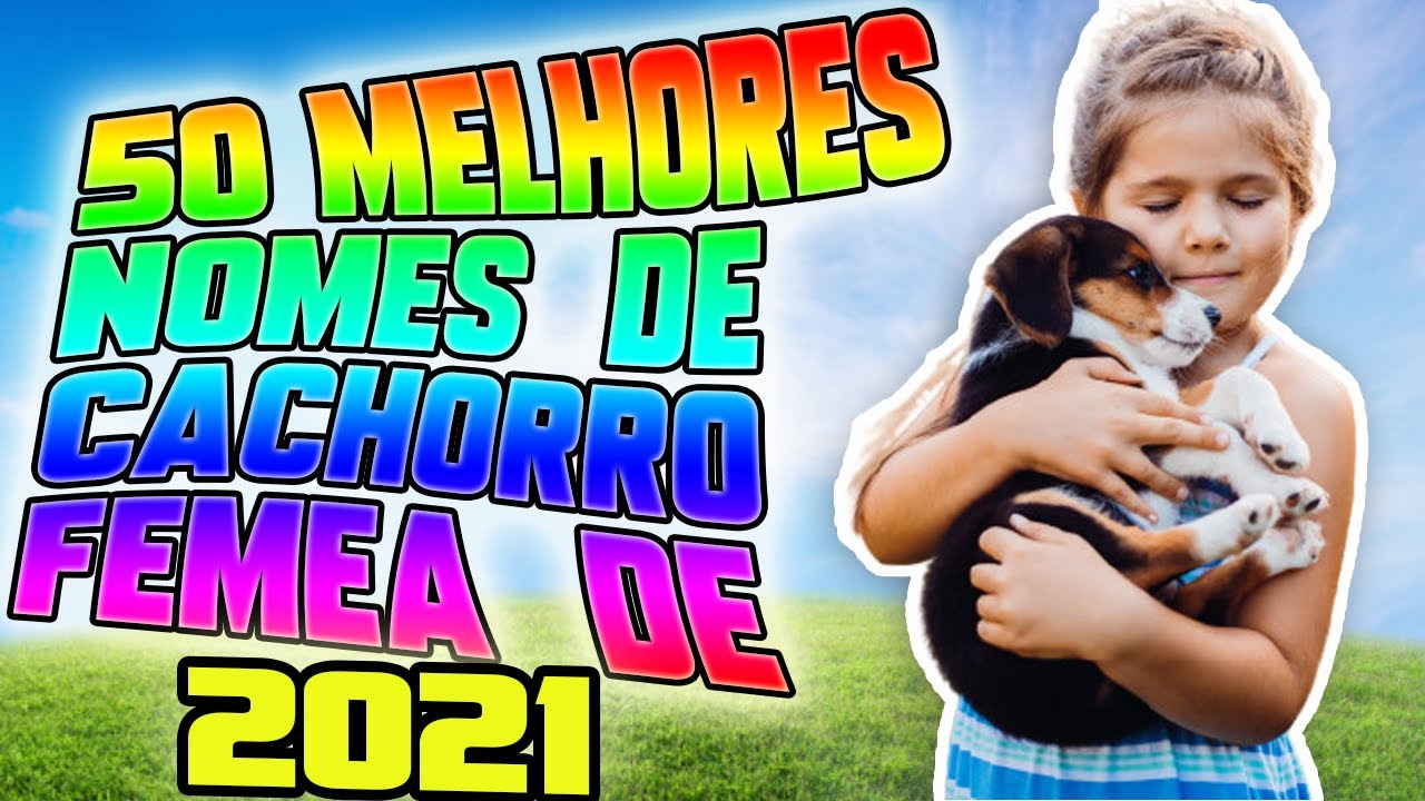 50 Melhores NOMES DE CACHORRO FÊMEA de 2021