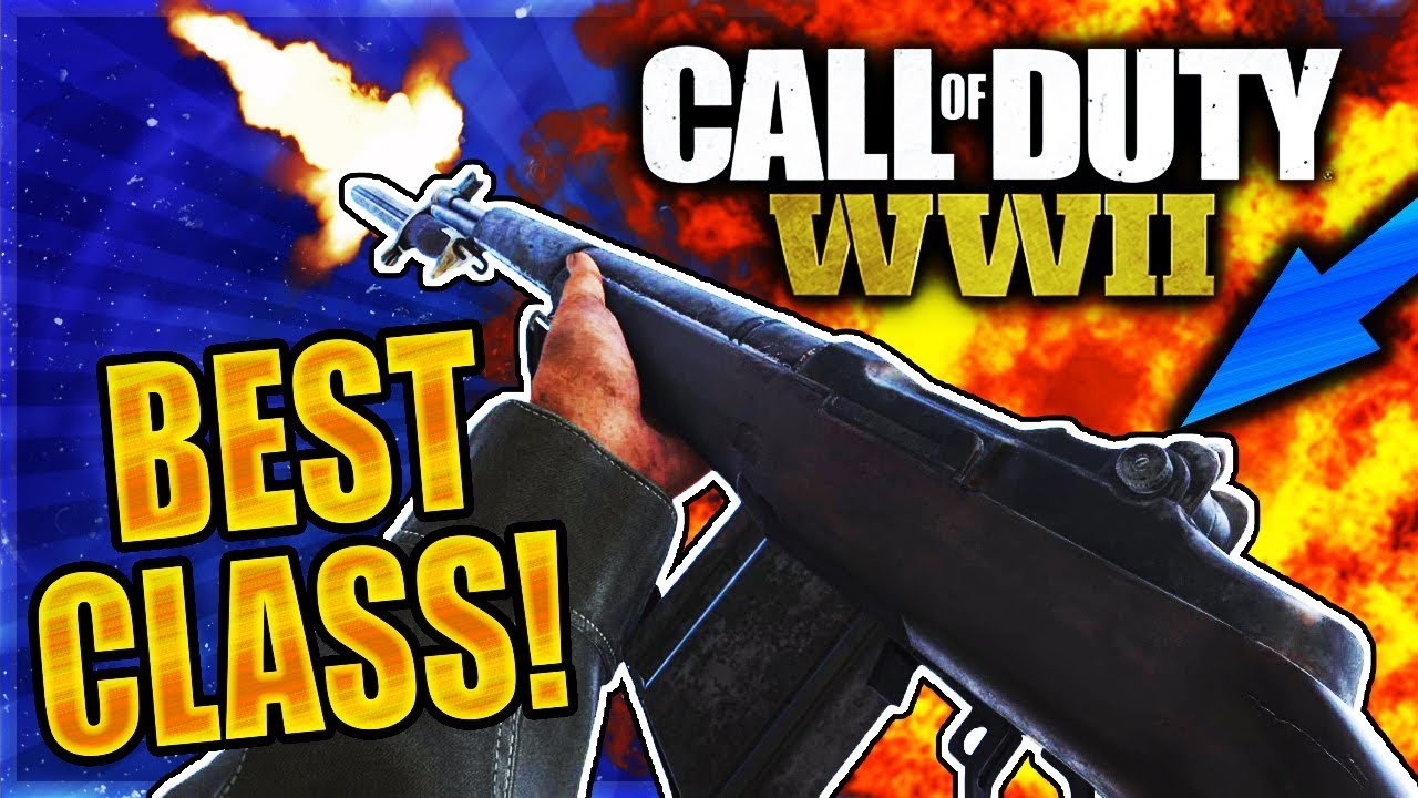 M1 GARAND BEST CLASS SETUP COD WW2 MULTIPLAYER! WW2 BEST M1 GARAND CLASS SETUP! WW2 M1 BEST CLASS!