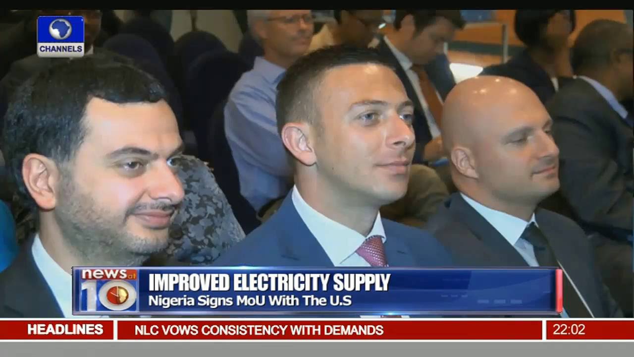 News@10: Nigeria Signs MoU With The U S On Electricity Supply 23/05/16 Pt. 1