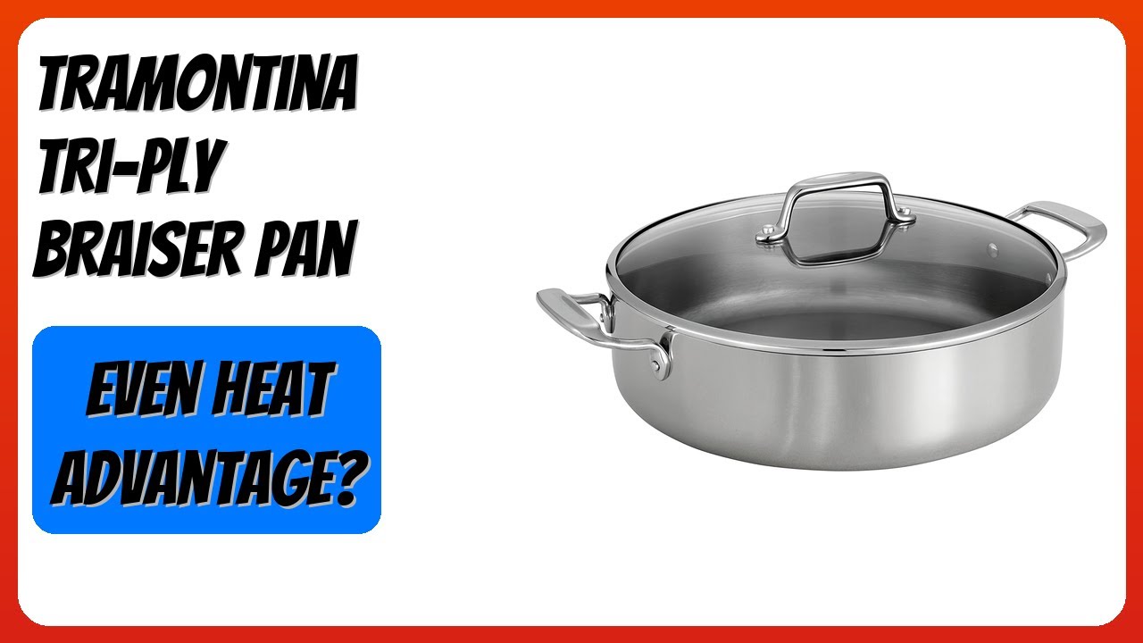 REVIEW (2026): Tramontina Tri-Ply Braiser Pan. Features