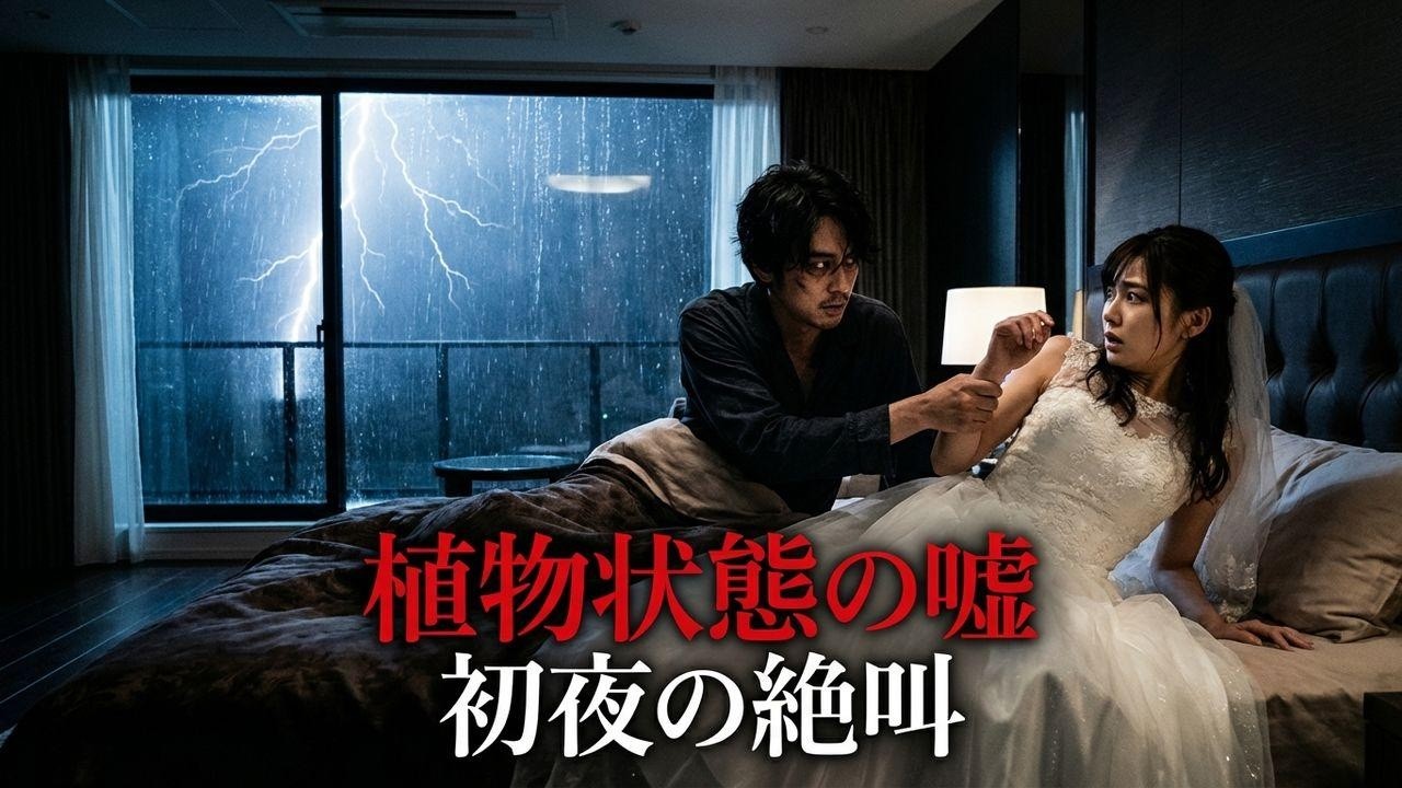 植物状態のはずの財閥花婿が豹変…新婚初夜、彼が私の手首を掴んで放さない！