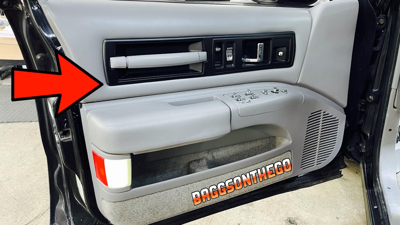 RESTORED MY DOOR PANELS 1994 IMPALA SS