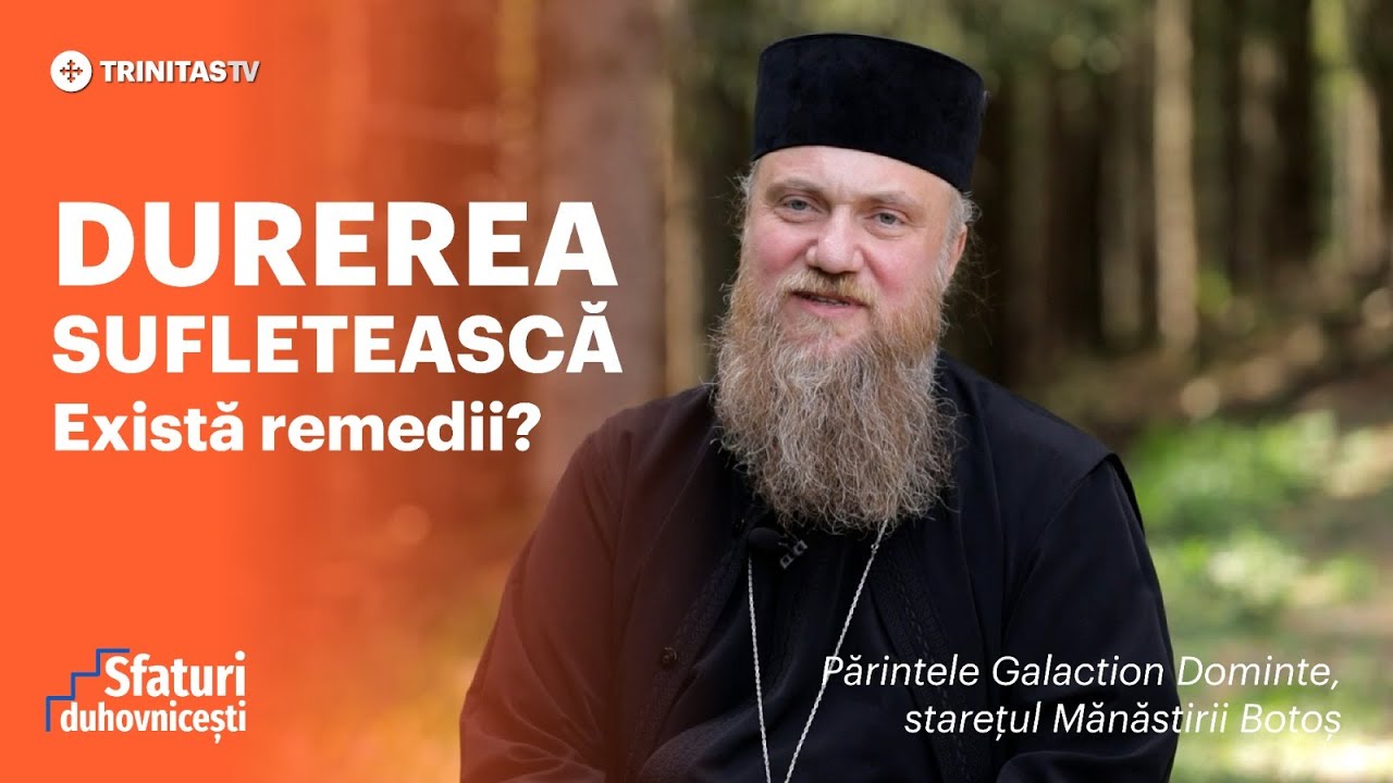 Durerea sufletească. Există remedii? #sfaturiduhovnicesti