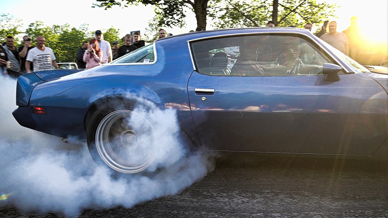 STREET BURNOUTS & CRAZY AMERICAN MUSCLE!! - Vantaa Cruising 7/2024