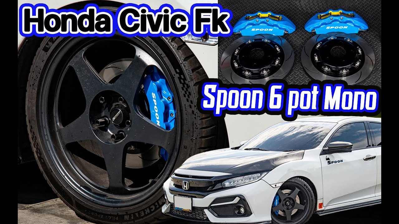 Honda Civic Fk  Spoon 6pot Mono #Honda #Civic #Fk  #Spoon #6pot #Mono#KTPperformance