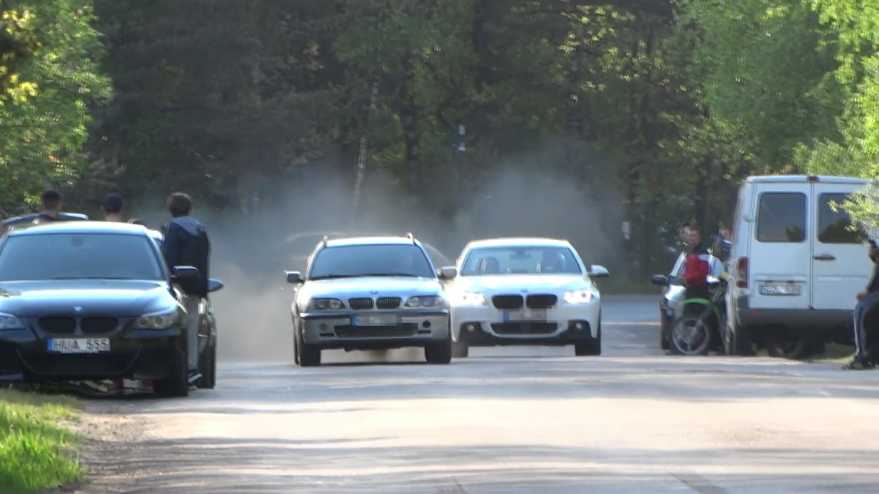 BMW e46 3.0d xdrive 450hp vs BMW f10 550i 4.4 450hp