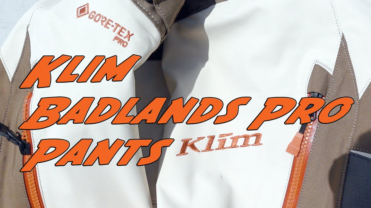 Klim Badlands Pro pants - I found my pants!