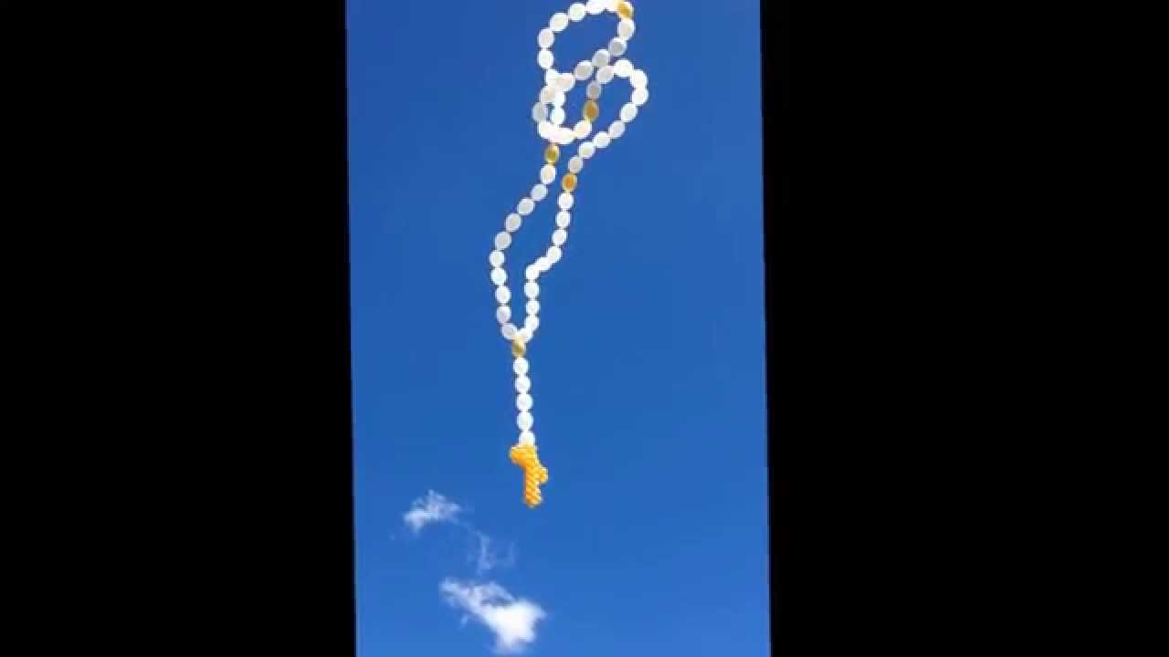 rosary balloon release