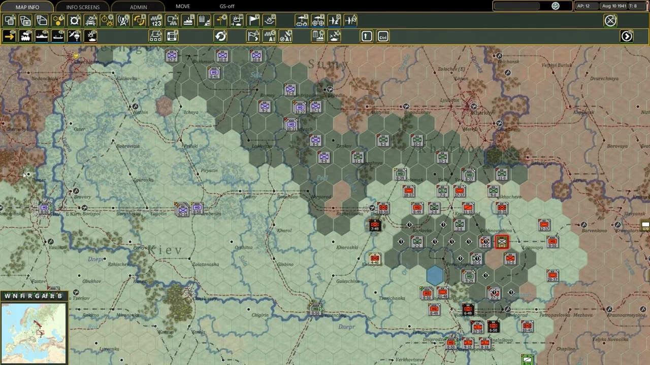 WITE2 Axis PBEM - T8 - Army Group South's days of glory