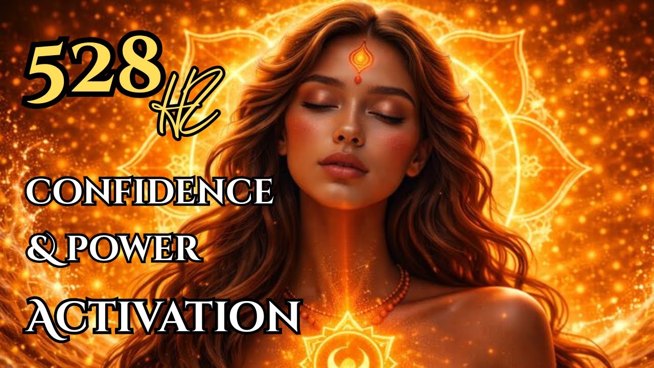 Awaken Solar Plexus Power 528Hz 🔥 | Confidence, Motivation & Unbreakable Strength