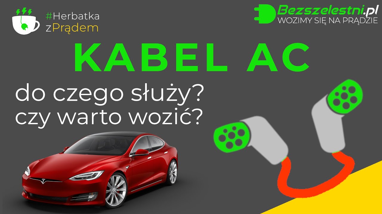 KABEL AC do AUTA ELEKTRYCZNEGO | Do czego służy? | Czy trzeba wozić? | 4 wnioski | #Bezszelestni 058