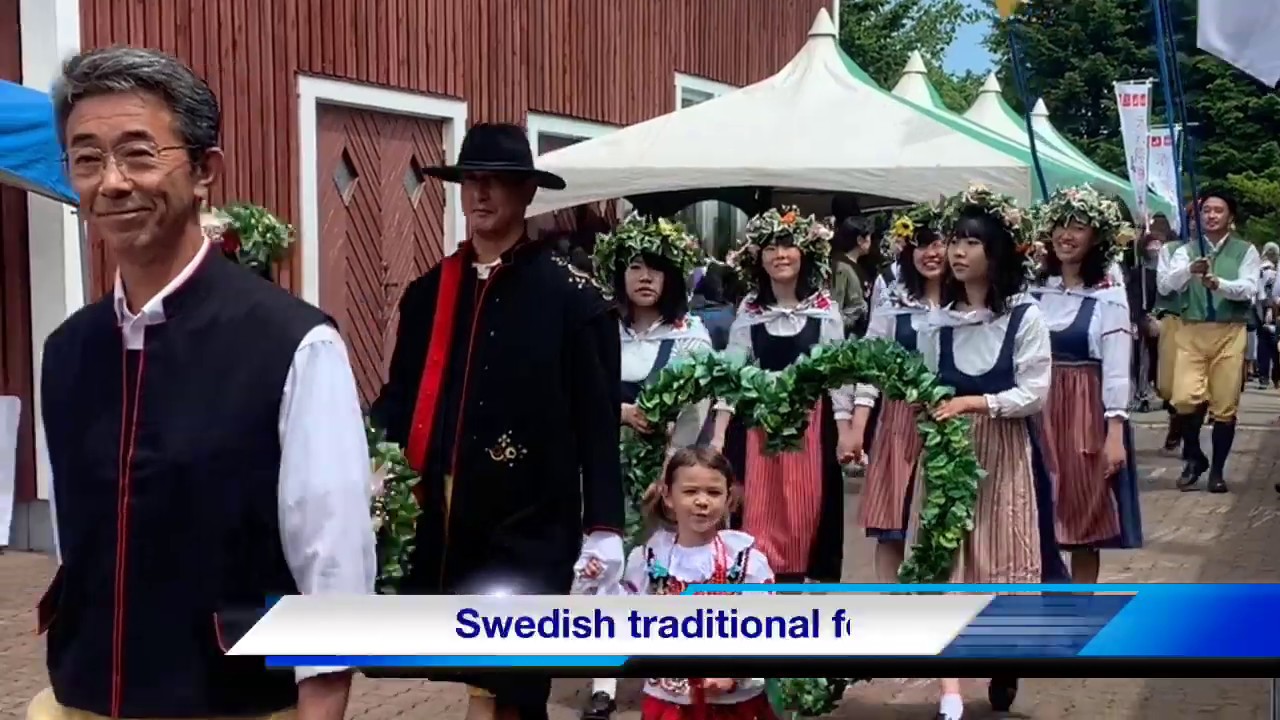 年当別夏至祭 Summer solstice festival 2019 Traditional Swedish festival || Sweden hill || Hokkaidō Japan