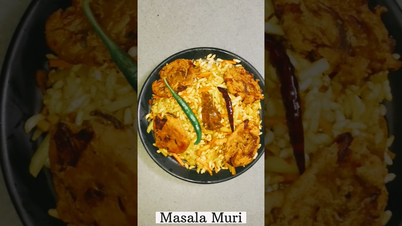 Masala Muri | Bengali Nasta | #muri #piyajirecipe#masalamuri #food #bengalifood#jhalmuri #aloobhaja
