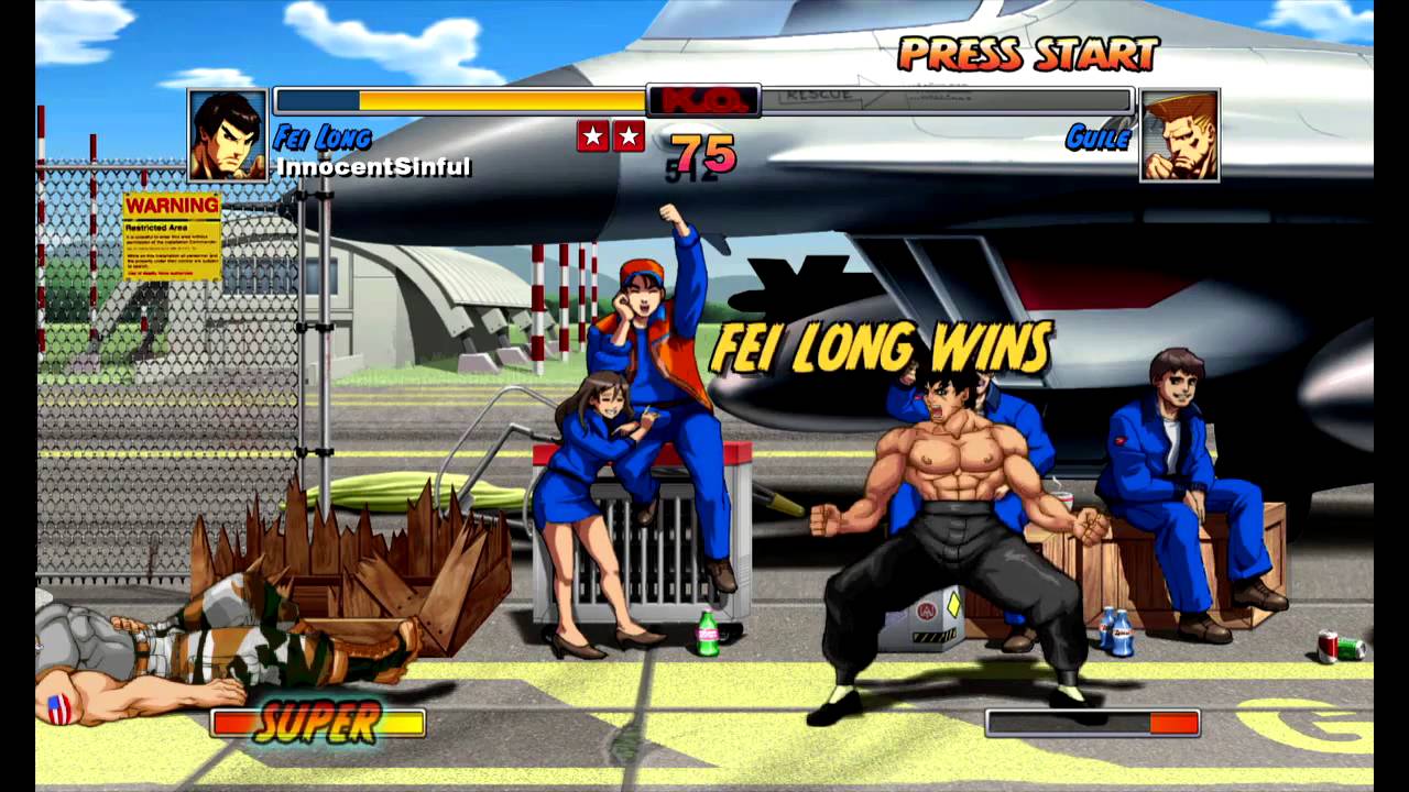 Super Street Fighter II Turbo HD Remix (Xbox Live Arcade) Arcade as Fei Long