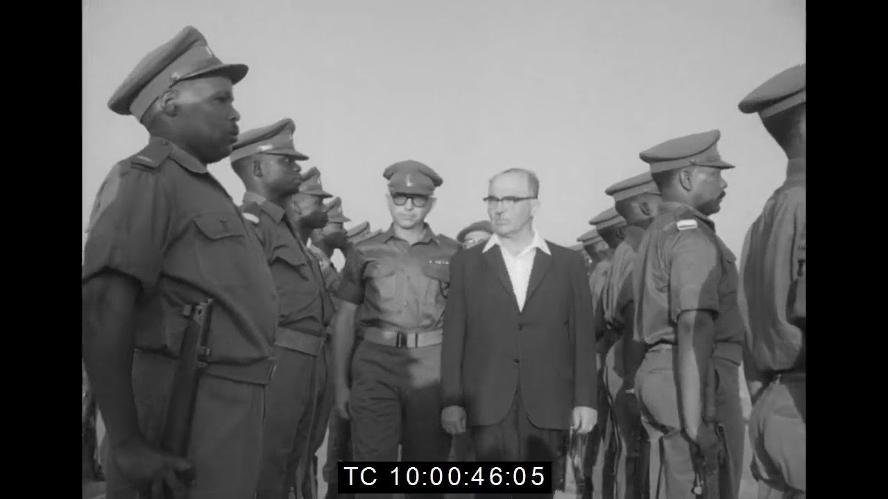 Ugandan & Tanganyikan Soldiers Complete Israeli Infantry Officer's Course | Jerusalem | July 1963
