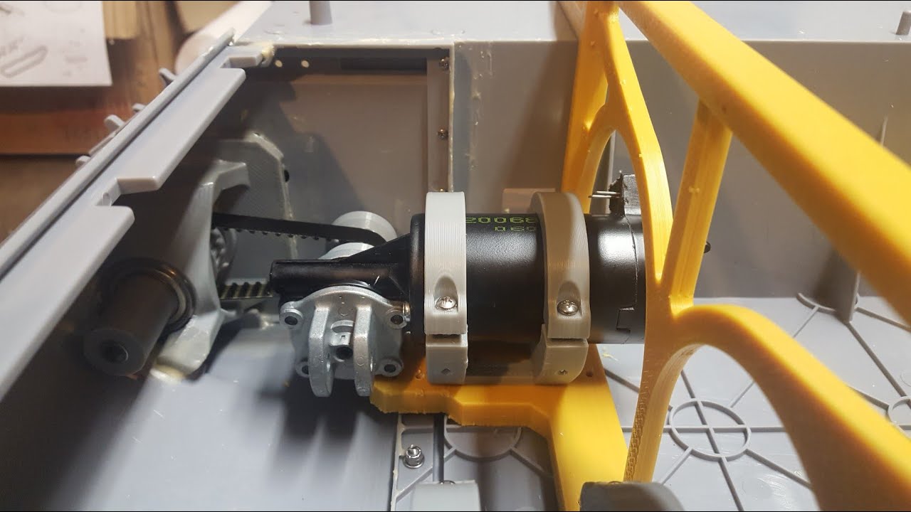 1/6th Scale Dragon Sherman Tank - Transmission Upgrade - Spyker Workshop