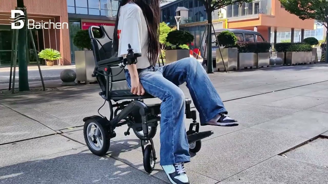Portable Electric Wheelchair BC-EA8000-XS | Lightweight & Auto Folding Mobility Solution ♿✨
