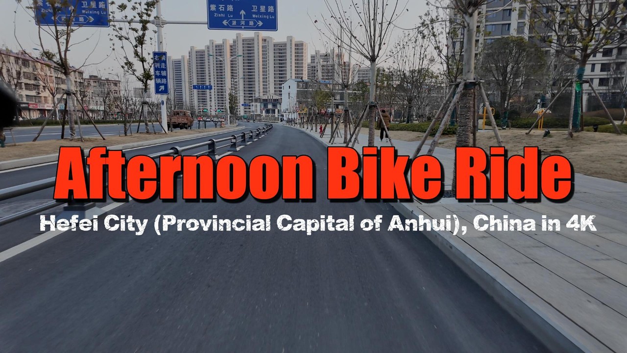 Afternoon Bike Ride in China 4K60fps | Shot with #djiosmopocket3