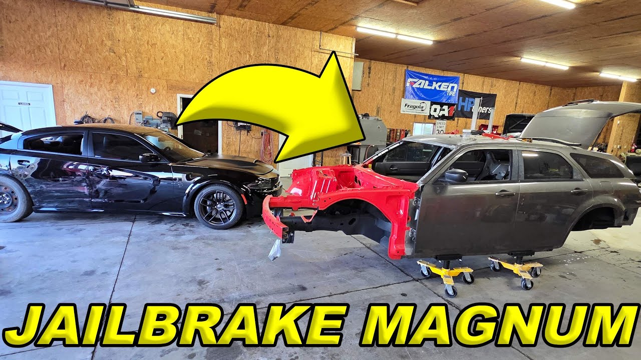 Сборка 1 из 1 SRT HELLCAT Dodge Magnum ПОБЕГ ИЗ ДЖЕЙЛБРЕКА - Почему я ЕДИНСТВЕННАЯ МАГАЗИНКА, КОТ...