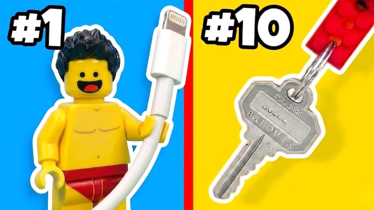 Лайфхаки из LEGO за 1 минуту…