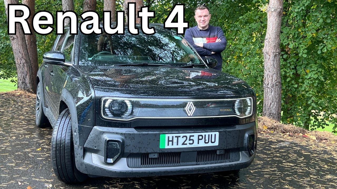 Обзор Renault 4 E-tech UK 2025 года