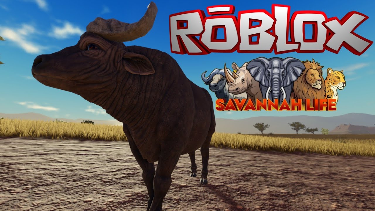 MANADA de BÚFALO no SAVANNAH LIFE da ROBLOX