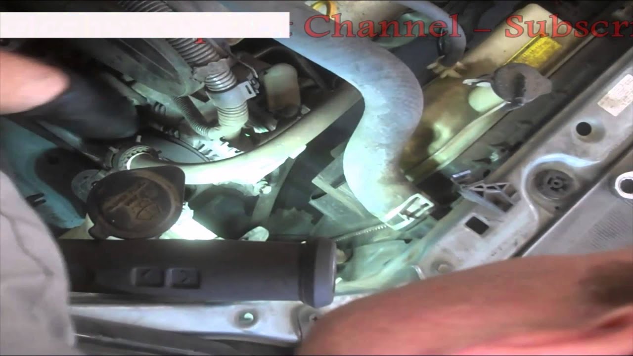 Замена ремня ГРМ Toyota Sienna 2006 3.3L ЧАСТЬ 1 Водяной насос Установка Снятие Замена Как