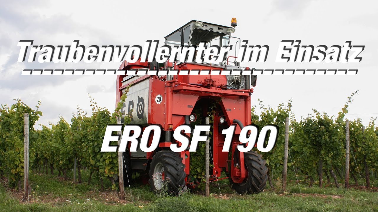 Traubenvollernter im Einsatz: (Folge 8) ERO SF 190 (FULL HD Film)