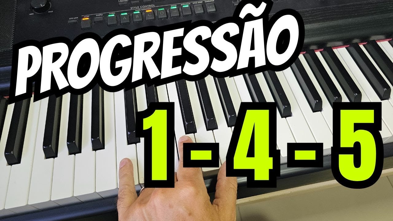 ESSE é o TRUQUE da PROGRESSÃO mais IMPORTÂNTE na AULA de TECLADO que NINGUÉM te CONTA