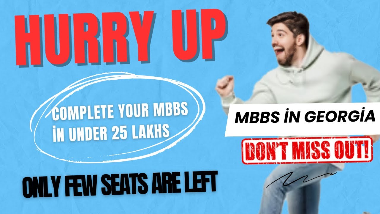 Low Makrs in NEET?  Last Chance to Become a Doctor  in Georgia || Under 20-30 Lakhs | Limited Seats