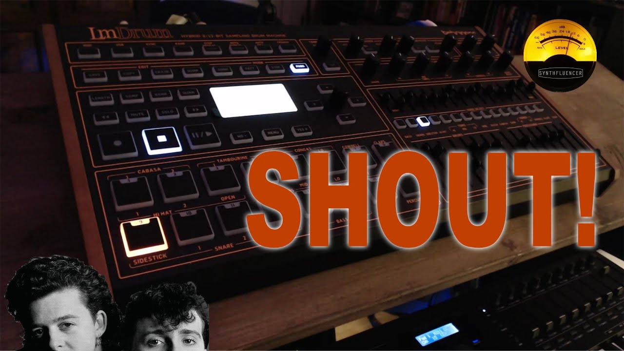 Tears for Fears - Shout Drum Pattern played on Behringer LM Drum
