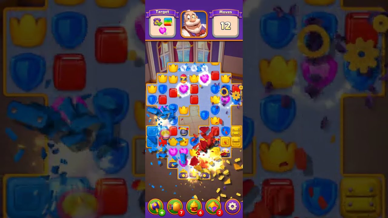 Castle Crush 670 to 679 levels game play 