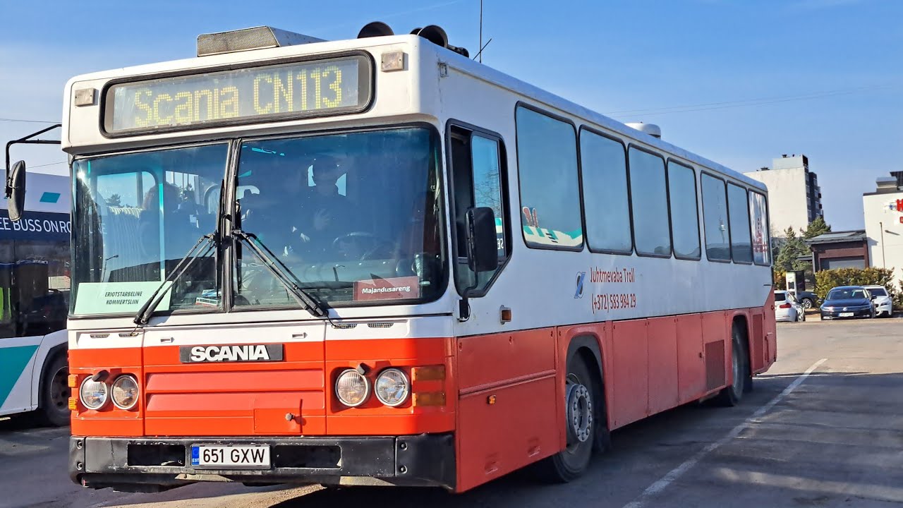 Последняя поездка Scania CN113 | Viimane sõit 15.03.26 #эстония #history #транспорт #автобус #scania