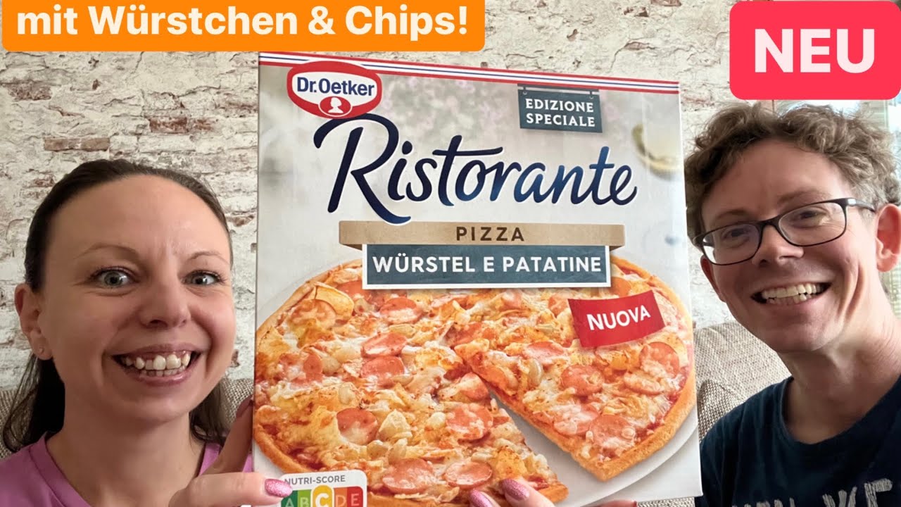Dr Oetker Pizza Ristorante Würstel e Patatine mit Chips im Test!