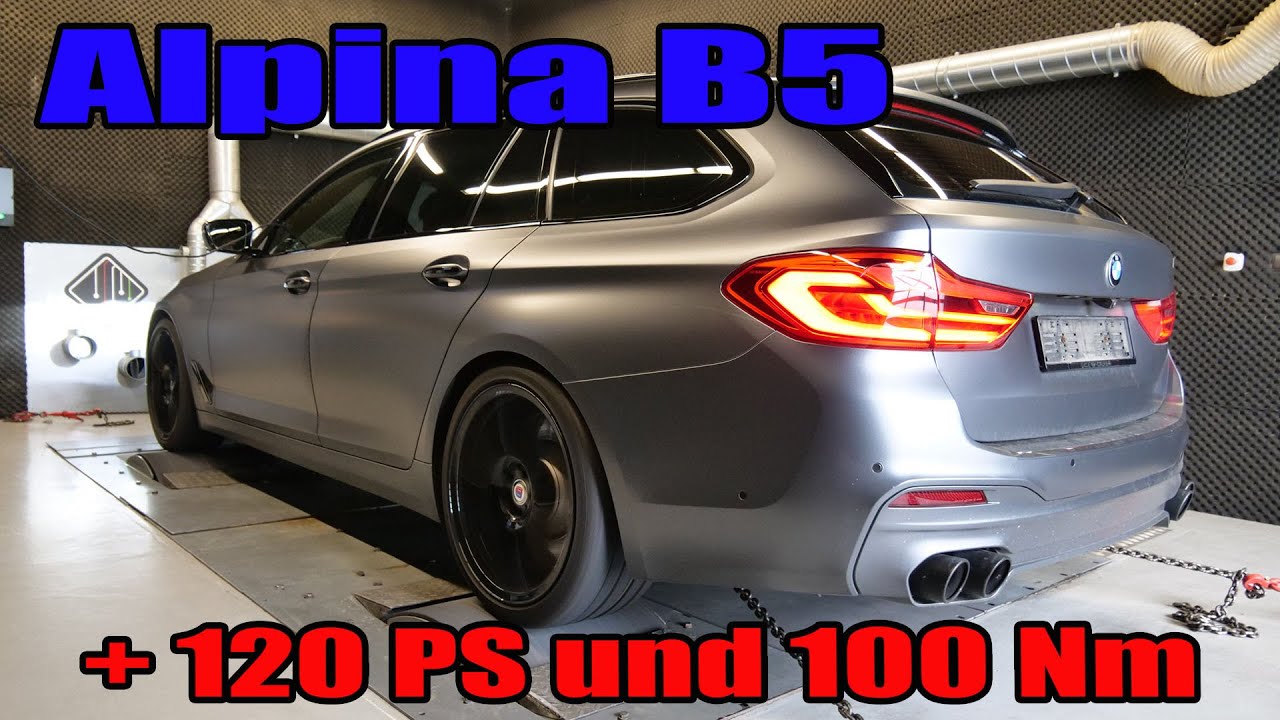 Alpina B5 // Leistungsüberprüfung auf dem Prüfstand.