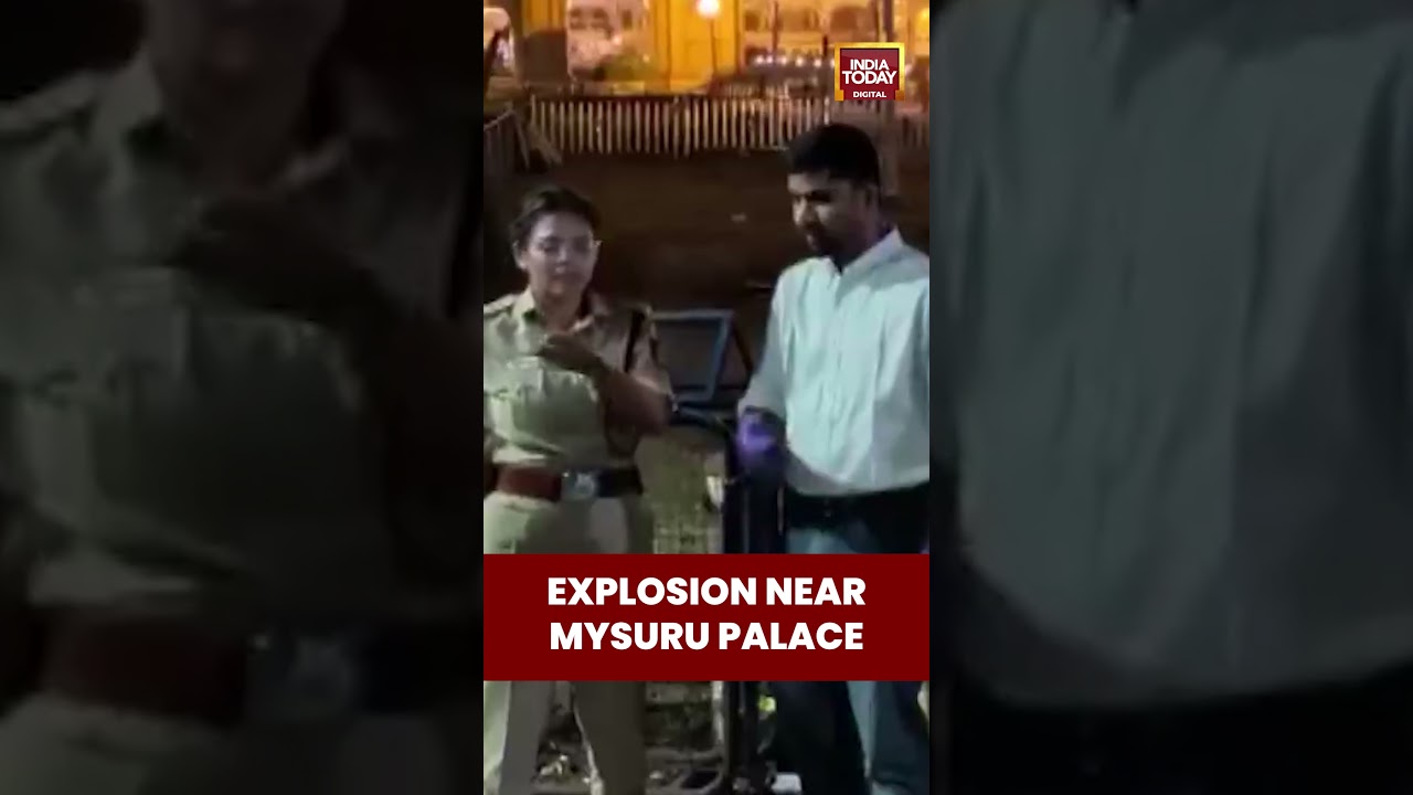 Gas Explosion Reported Near Mysuru Palace | Karnataka News | India Today